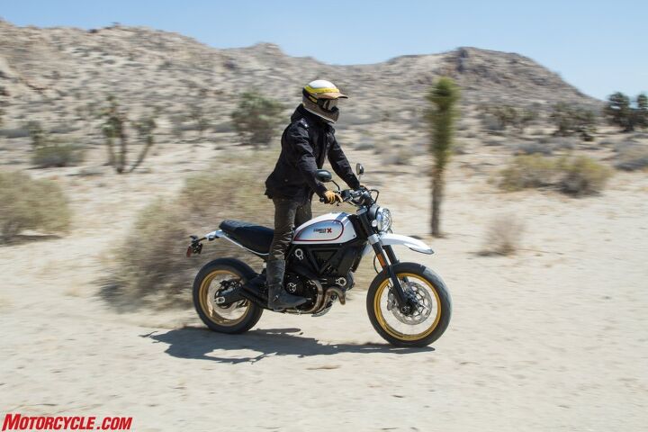 2017 ducati scrambler desert sled preview, The Desert Sled is at home when the pavement runs out and only dirt lies ahead