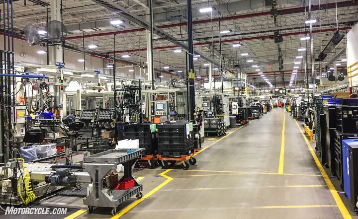 touring harley davidson s pilgrim road powertrain operations plant, A clean well lighted place