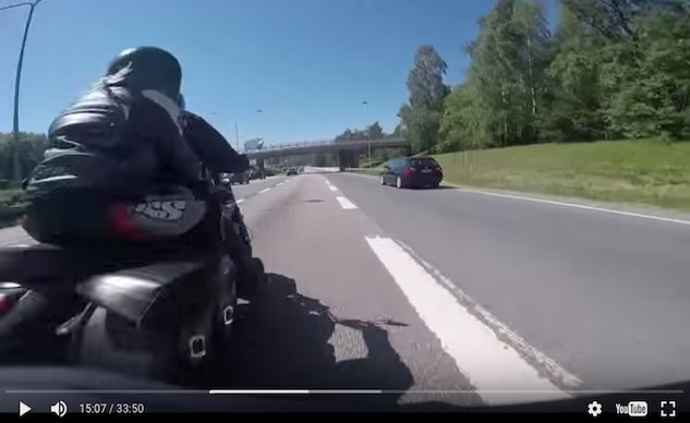 Finnish Motorcycle Police Chase Or Next Mission Impossible Trailer?