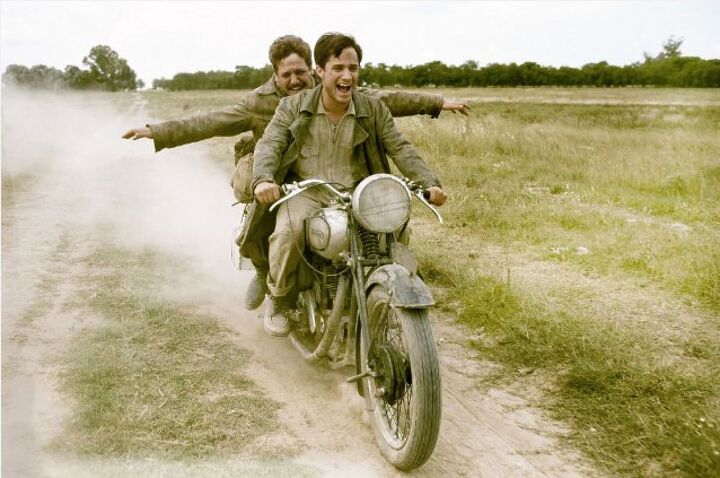 whatever moto inequality, The Motorcycle Diaries is a pretty fun film about a couple of guys whose clapped out Norton causes them to become Commies