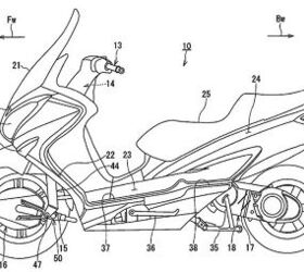 Suzuki Files Patent for Two-Wheel Drive Burgman Scooter