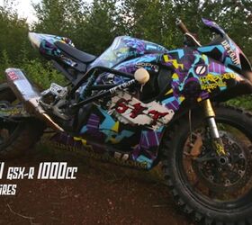 Check Out This Insane Suzuki GSX-R1000 Set up for Off-road + Video