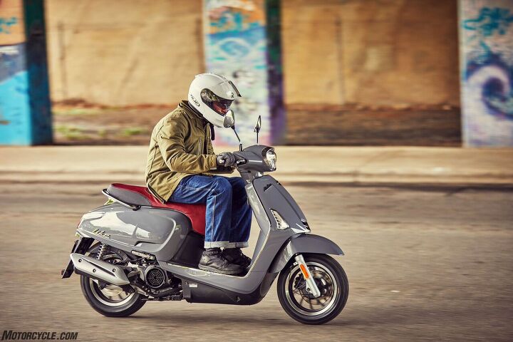 2018 kymco like 150i abs review