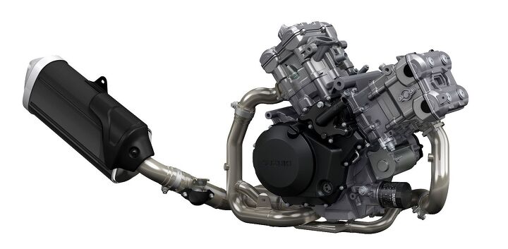 2018 suzuki v strom 1000 and 1000xt first ride review, Maintenance is eased by the fact that the old beast s cams can be lifted out without disturbing its timing chains making it way easier to adjust your own valves
