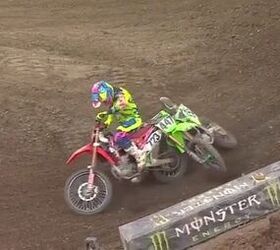 a heartbreaking scary moment in supercross video