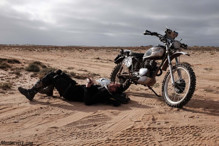 triumph in the desert 2017 norra mexican 1000, Rally Day 2 Awaiting a lift out of the desert near Guerrero Negro At least there s whiskey