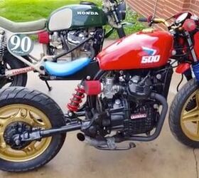 check out these themed honda cx500 cafe racer builds video