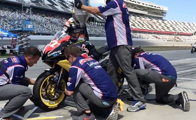 Watch This Pit Crew Work in Slow Motion
