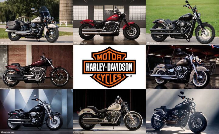 harley davidson introduces all new 2018 softail line, Click the image to view the individual 2018 Softail models
