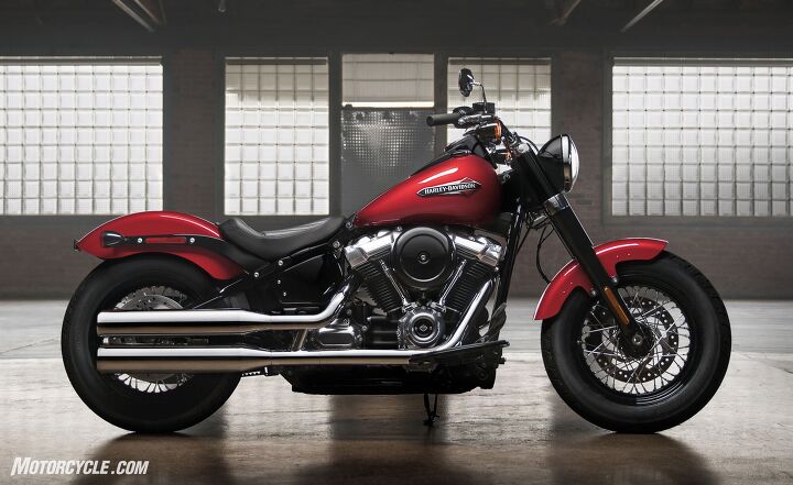 harley davidson introduces all new 2018 softail line, The Softail Slim looks cleaner and more modern while retaining its classic persona