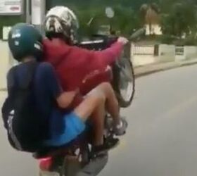 tandem wheelie gone wrong but not how you d expect
