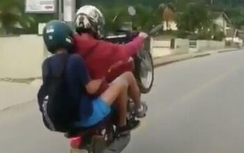 Tandem Wheelie Gone Wrong But Not How You'd Expect