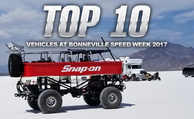 Top 10 Vehicles At Bonneville Speed Week 2017