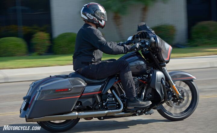 2018 harley davidson cvo street glide review first ride, Other than the pillion which is easy to pop on off do you notice anything missing Yep the floppy rear antenna is gone for 2018