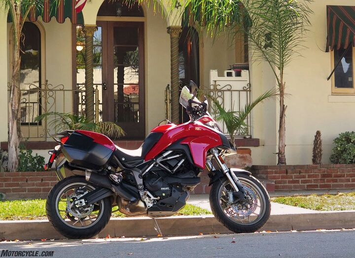 live with this 2017 ducati multistrada 950 review, It looks like an ADV bike I guess but it s really a sporty standard with a 19 inch front wheel that goes pretty well down dirt roads too