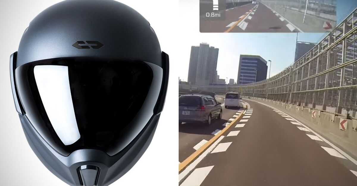 Protomate CrossHelmet X1 - Heads Up Display, Ambient Sound Control, Bluetooth ...