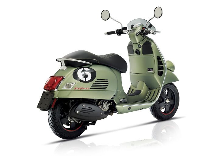 vespa announces limited edition sei giorni scooter