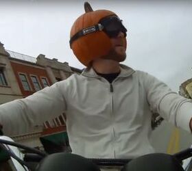Halloween Video: Always Protect Your Melon When You Ride