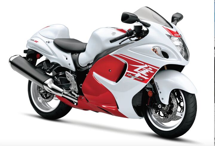of course suzuki will be at eicma, The Hayabusa s back in red and white or black