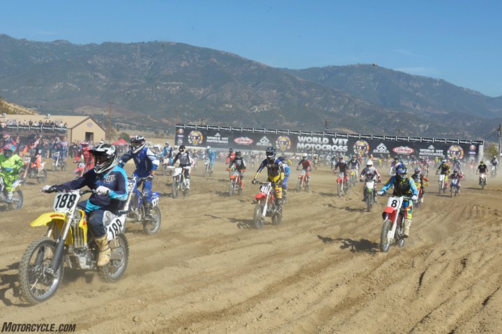 tom white memorial ride, Rider s head out for the Tom White Memorial Ride at Glen Helen Raceway