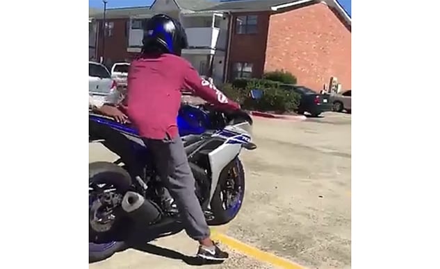 How Not to Learn to Ride a Motorcycle, Exhibit A