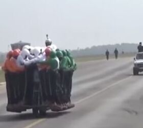 Record Breaker: 58 Indian Army Personnel Ride A Single Motorcycle!