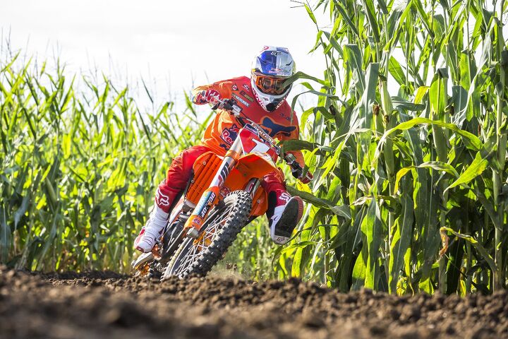 ryan dungey and red bull present homegrown, Ryan Dungey rides the track during filming for Red Bull Homegrown on Adam LaRoche s E3 Ranch in Fort Scott Kansas