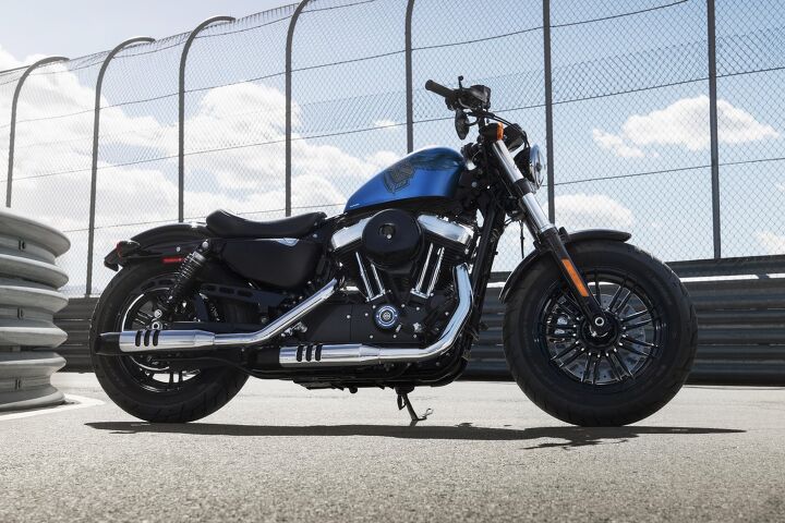 new harley davidson 48x and pan america for 2019, Of all the Sportsters it was the Forty Eight that Harley Davidson decided to give the special 115th anniversary treatment If sweeping changes are due for the Sportster lineup a new Forty Eight might be the bike to lead the way