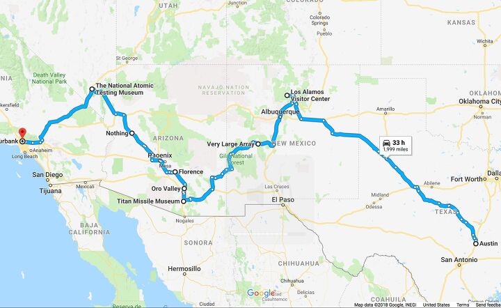 riding the 2018 honda gold wing on the nuclear tourist tour, The planned route hits five states avoids interstate highways as much as possible and will total about 2 000 miles