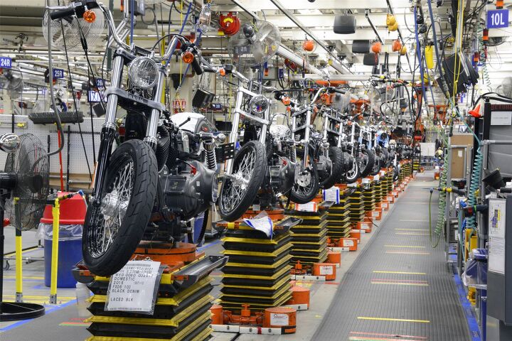 harley davidson to close kansas city manufacturing plant, The Kansas City manufacturing plant is also where the former Dyna model line was produced