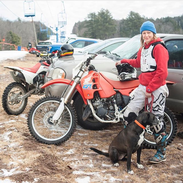 the appalachian moto jam motorcycle snow racing, Kendal Mazzetta was one of the few girls competing on her CR125 on January 27th but we re sure there will be more out there come March 17th