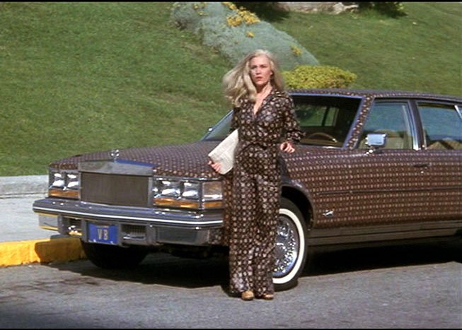 skidmarks no beige bikes, Madeline Kahn sporting the ultimate Louis Vuitton ensemble in Mel Brooks comedy classic High Anxiety