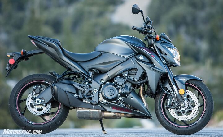 live with it 2018 suzuki gsx s1000z long term review, Our 10 999 all black Z version goes for 200 more than the blue job but gets you a blacked out exhaust fork tubes and other tidbits Suitable for formal occasions