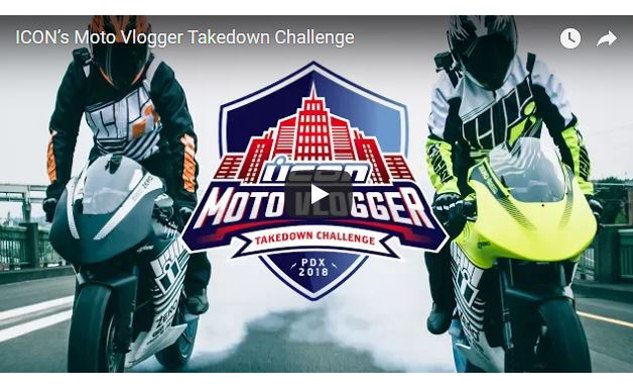 Icon Releases Its Moto Vlogger Takedown Challenge