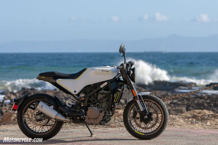 2018 husqvarna vitpilen svartpilen 401 first ride review, Slicing and dicing congested traffic so you can end up at places like this is what the Pilen brothers are all about