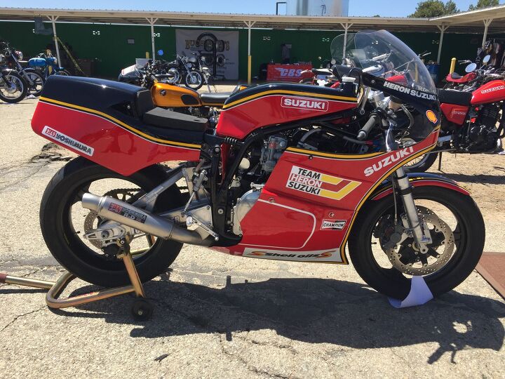 ahrma comes to willow springs a photographic smattering, Chris Redpath of MotoGP Werks fame finished his own XR replica Stunning craftsmanship as always