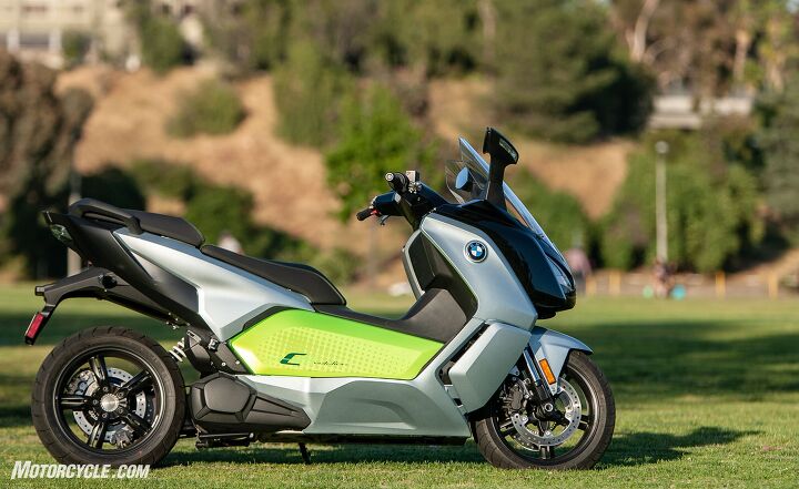 2018 bmw c evolution review, The seat is quite comfortable but it is also a little higher than people with shorter legs will like