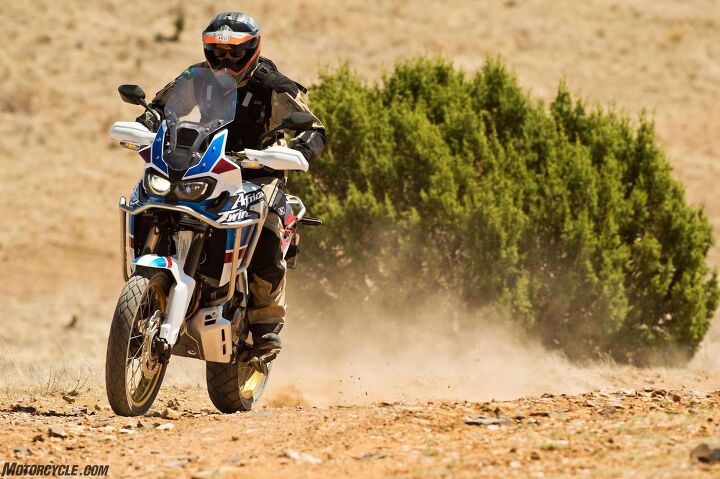 2018 honda africa twin adventure sports first ride review, Adjustable suspension front and rear allows riders to fine tune their set up