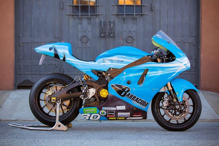 what it s like to ride the fastest electric motorcycle, Before it was called the Lightning LS 218 it was this the Lightning Superbike