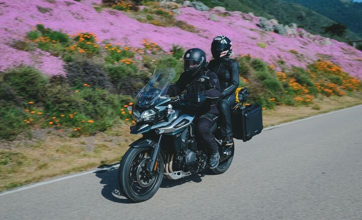 riding the triumph tiger 1200 to and fro, Photo by Vineece Rosario