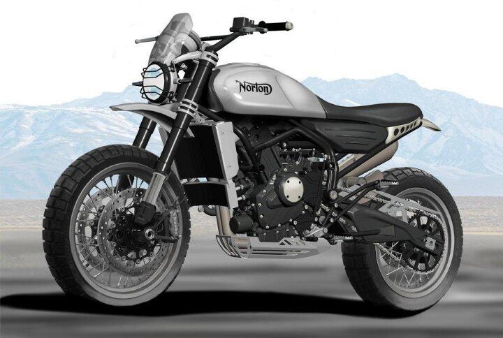 norton atlas sketches tease new 650cc scrambler