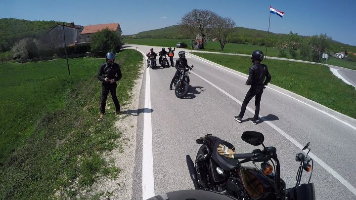top 10 ways to prepare for an international motorcycle trip, Riding in a group was ideal for my first moto trip to Croatia