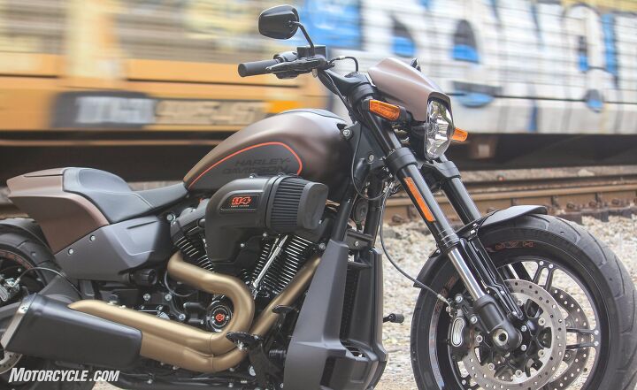 2019 harley davidson fxdr 114 review first ride, The FXDR s massive intake is intriguing and fun to listen to though I heard mutterings from my fellow riders that it was just a bit too massive and would likely be one of the first pieces to be replaced if they were to buy the bike