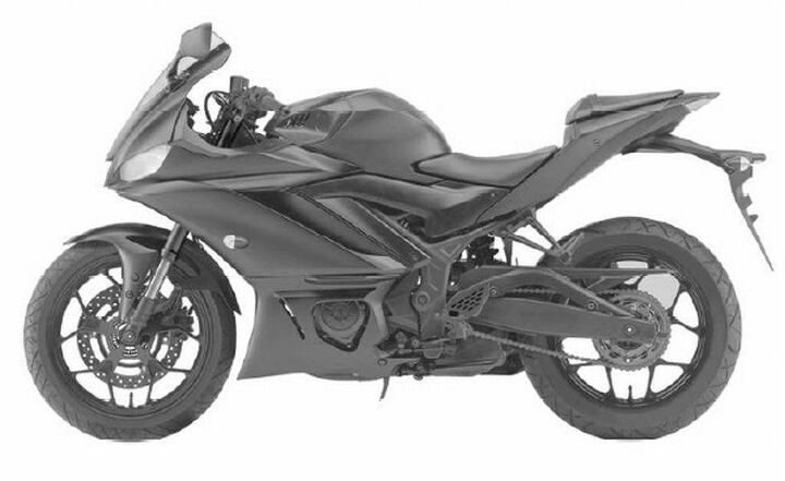 updated 2019 yamaha yzf r3 revealed in design filings