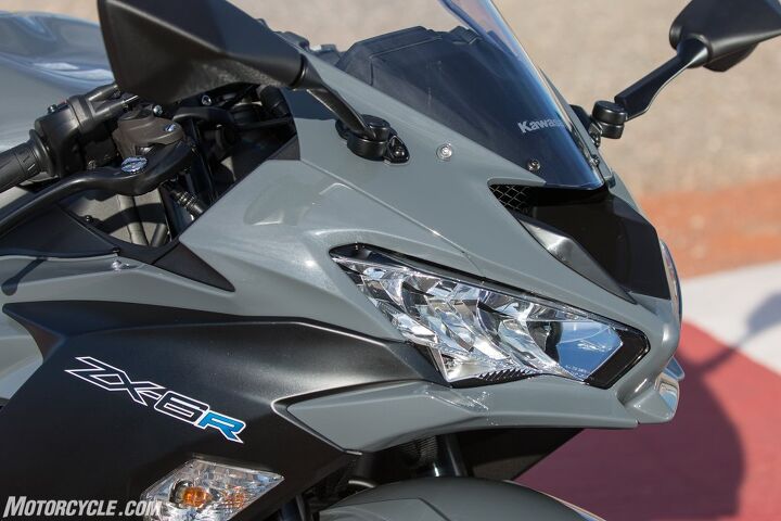 2019 kawasaki ninja zx 6r review first ride, The biggest visual difference between old and new ZX 6Rs is the new styling highlighted by more angular sharper lines This was the first project for Miki Nagase as the lead designer after she joined Kawasaki only five years ago