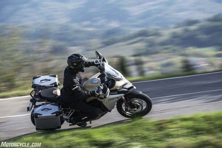 2019 ducati multistrada 1260 enduro review first ride, The vast majority of us can only ever dream of being as fast as Carlin but riding the new Multi 1260 Enduro sure helps make us feel like we are