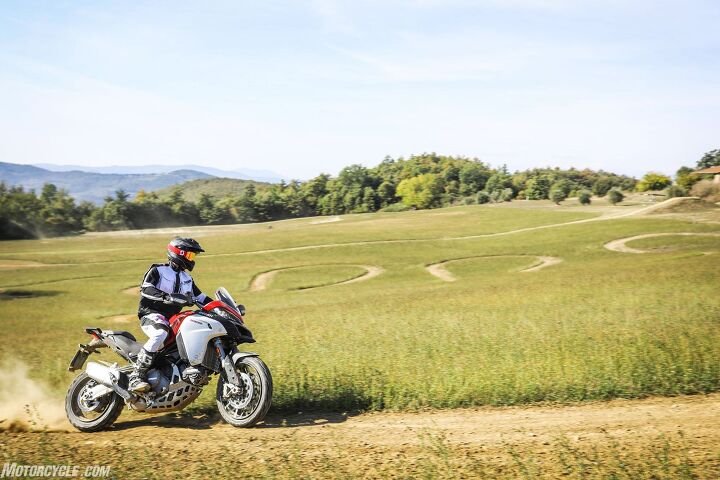 2019 ducati multistrada 1260 enduro review first ride, Pictured here is part of the Ducati Ride Experience Enduro Academy training grounds There are both easier and more difficult turn tracks balance beams log sections a teeter totter and various other obstacles to hone in your off road ADV riding skills We can t give up any details just yet but there s another DRE Enduro Academy location coming to the U S and it s going to be located somewhere out west