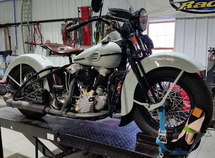 trizzle s take you don t have to be in class to go to school, Karvonen knows Harley Davidsons backwards and forwards which comes in handy when working on modern Hogs but is especially useful when a 1945 EL Knucklehead comes into his shop