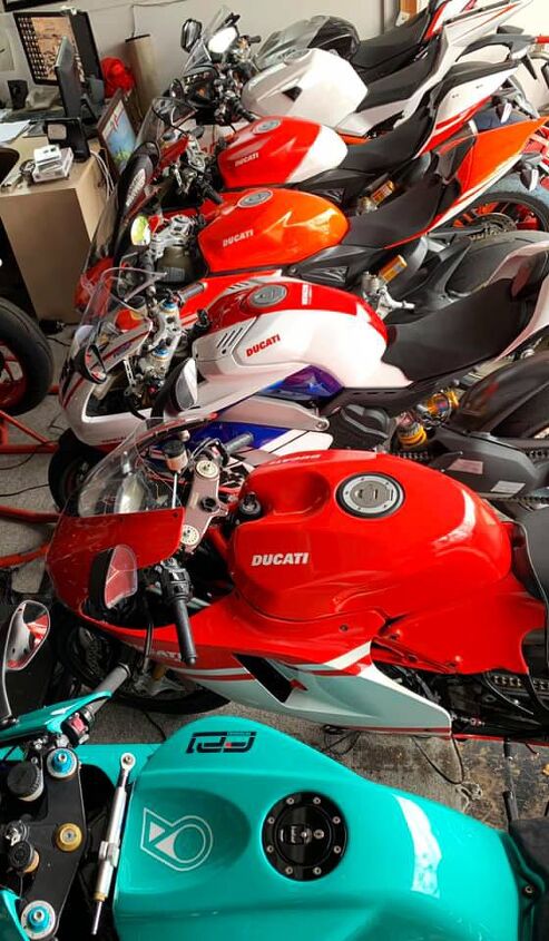 top 10 motorcycle resolutions for 2019, 1 32 of Kaming Ko s garage courtesy the Ko Foundation