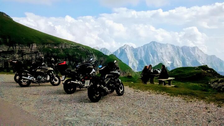 why this is the best way to experience croatia s stunning beauty by motorcycle, No it s not the Alps Moto Tours Croatia guests enjoying Croatia s scenic beauty